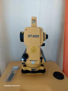 theodolite topcon dt 205l laser