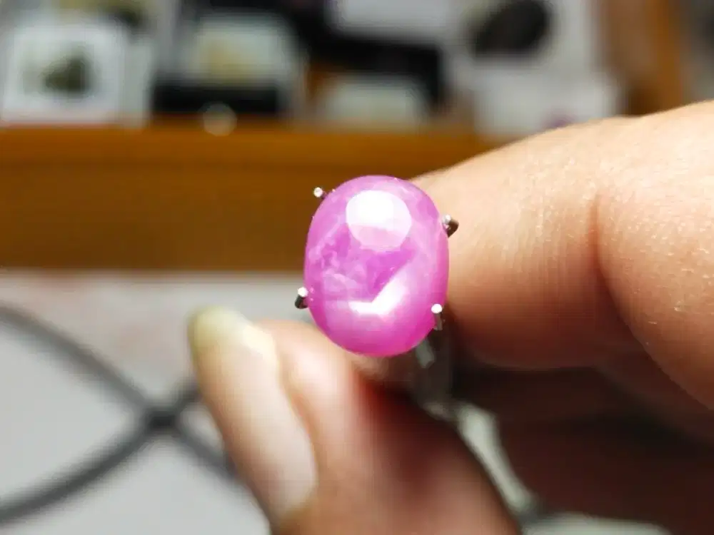 Natural Star Ruby Patwa 5.15 Ct Mewah