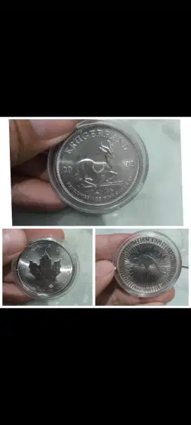 Perak maple kangguru Krugerrand 1 Oz