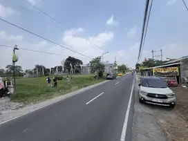 Tanah SHM-Pinggir Jalan Raya Pandowoharjo Sleman