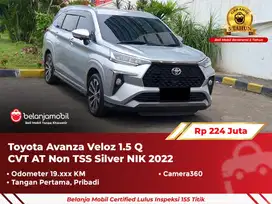[ GARANSI 5TH ] Toyota Avanza Veloz 1.5 Q CVT AT Non TSS 2022/2023