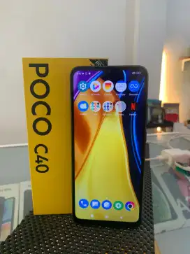 Poco C40 mulus lengkap