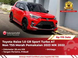 [ GARANSI 5TH ] Toyota Raize 1.0 GR Sport Turbo AT Merah 2022/2023