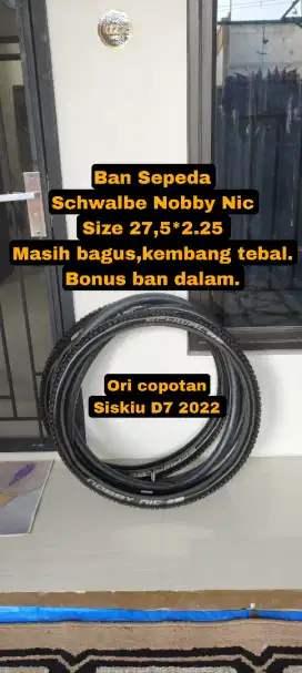 Ban Schwalbe Nobby Nic Copotan Siskiu D7