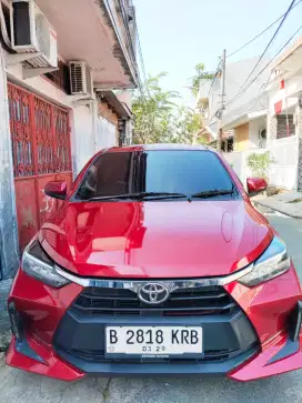 DIJUAL TAKE OVER NEW AGYA 2024 AT TYPE G TCO SERVICE RECORD