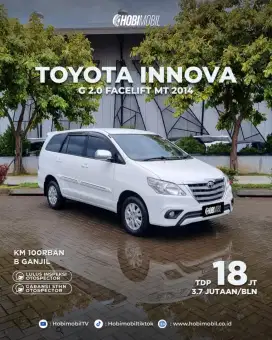 Innova G Facelift 2.0 MT Thn 2014