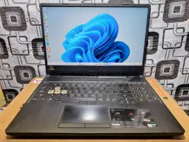 Laptop Asus TUF Gaming A15 Ryzen ram 16gb SSD Aura key 144hz VGA GTX