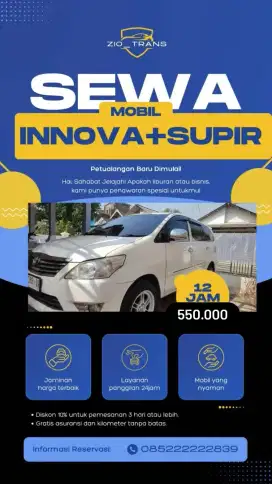Sewa mobil innova