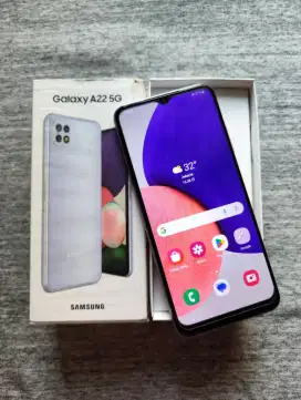Samsung A22 6/128 5G Fullset Murah