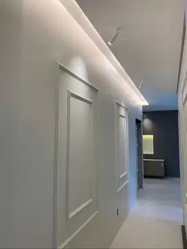 Tukang Pasang Plafon Partisi Jasa Wall Moulding Sekat PVC GRC Gypsum