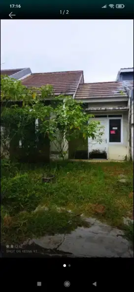 Rumah murah luas tanah 90 bukit chrysant citra indah city jonggol