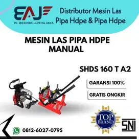 MESIN LAS PIPA HDPE MANUAL WELDING MACHINE SHDS 160 T 2 CLAMP