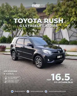 Toyota Rush G 1.5 Facelift AT Thn 2015