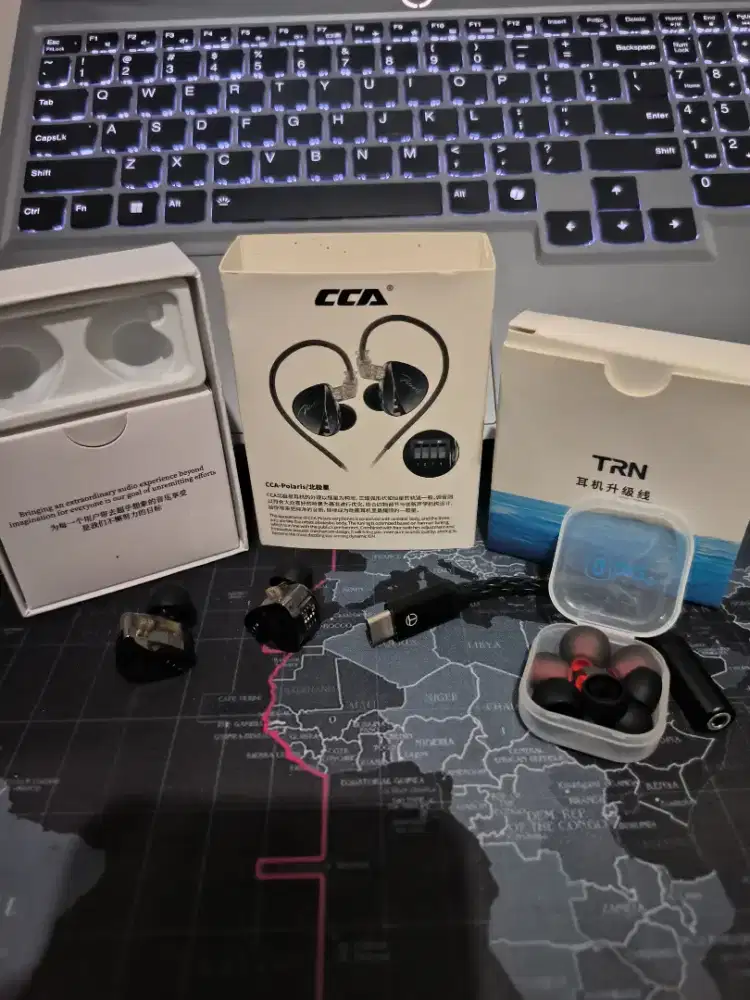 Headset/iem, dac trn te. No minus