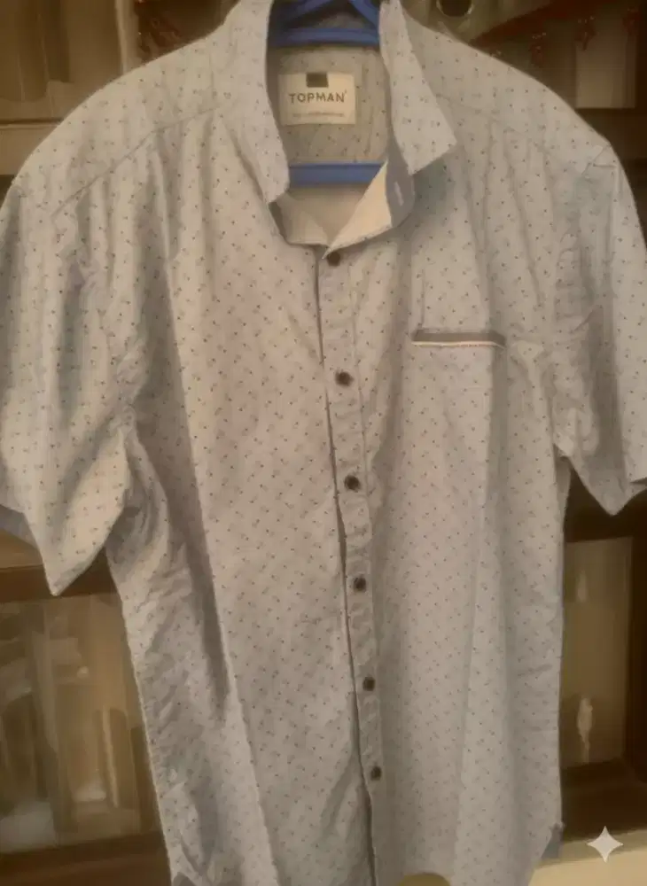 Kemeja Pria Top Man Lengan Pendek