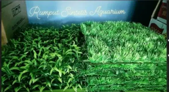 Rumput sintetis aquarium