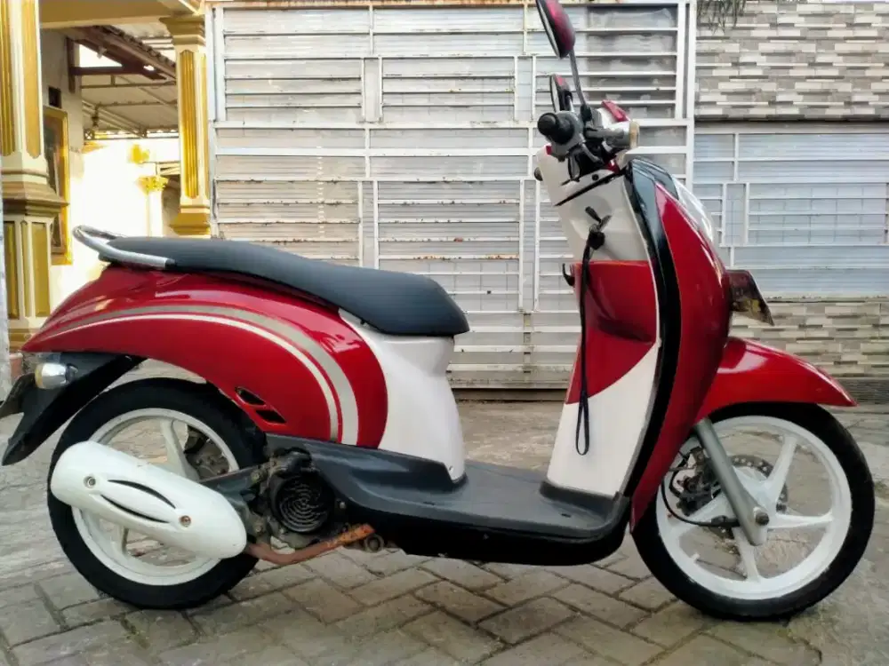 Honda scoopy lengkap motor sehat walafiat keterangan detail dibawah