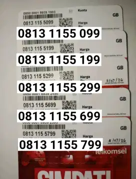 Nomor Cantik Telkomsel 11 Digit 99