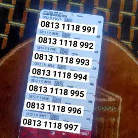 Nomor Cantik Telkomsel 11 Digit