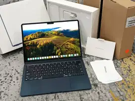 MacBook Air M3 2024 16GB 256GB MidNight Fulset Garansi iBox Des 2025
