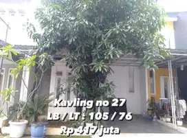 Aset BTN Semarang.Rumah&Kavling Cluster GrahaSafira,Gayamsari,Semarang