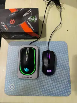 Mouse Steelseries Sensei Wireless & Lenovo LOQ M100