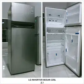 KULKAD 2 PINTU BESAR 225L LG INVERTER