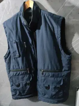 Rompi Motor Vest Navy Biru 4XL Besar Jumbo