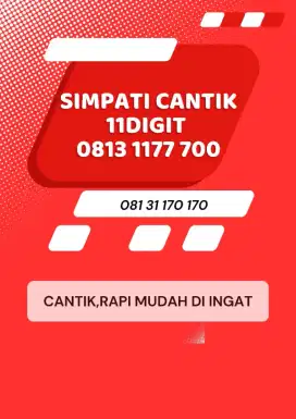 Nomor cantik Telkomsel simpati 11digit