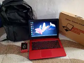 Di Jual Cepat Laptop Asus, A6 gen 9, ram 8 ddr4, SSD 128 normal