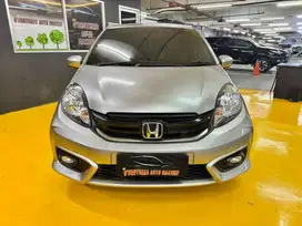 HONDA BRIO SATYA E CVT 2018 Silver (LOW KM DP 5jt)