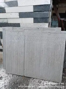 JuaL genteng flat beton cor merk A.M natural