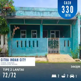Dijual rumah dicitra indah city bogor rumah tinggal poles siap huni
