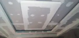 Plafon gypsum dan pvc