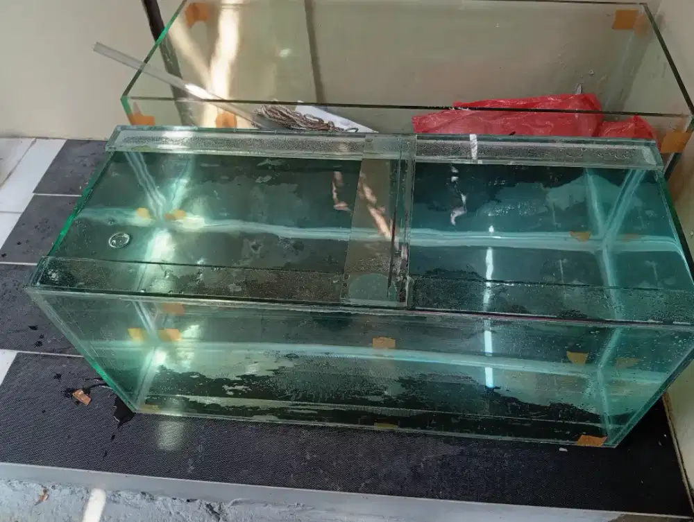 Aquarium baru ,90cm ,kaca full 10ml