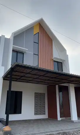 Rumah strategis & akses jalan lebar lokasi area solobaru