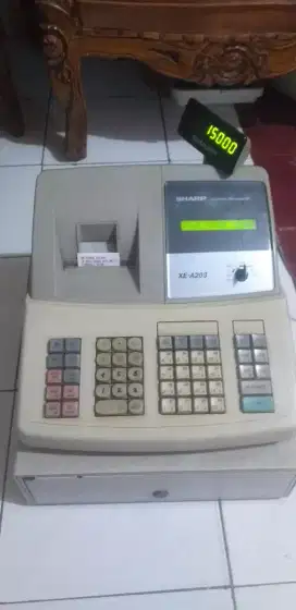 Jual MESIN KASIR / CASH REGISTER SHARP XEA203