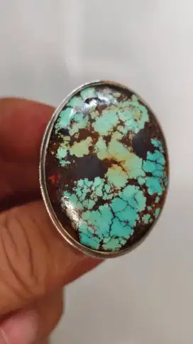 Cincin batu pirus persia jumbo peninggalan