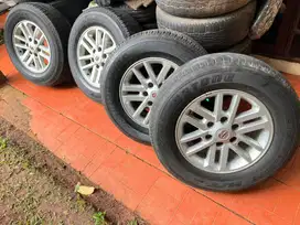 Velg OEM Fortuner VNT bonus ban tebal