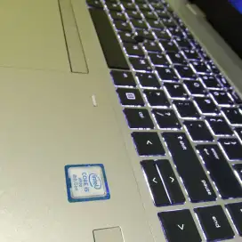 Laptop hp 640 g5 core i5 gen 8 ram 8gb sdd 256gb keyboard nyala