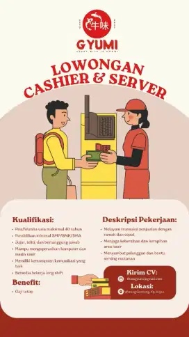 Cashier & Server