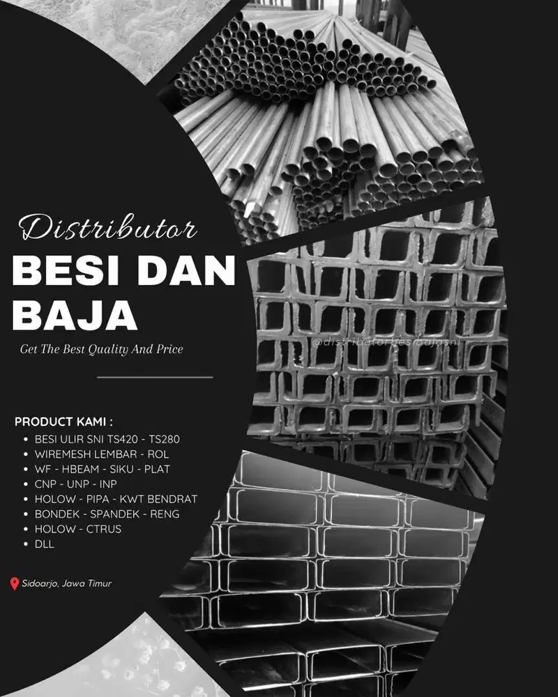 Jual besi terlengkap jawa timur