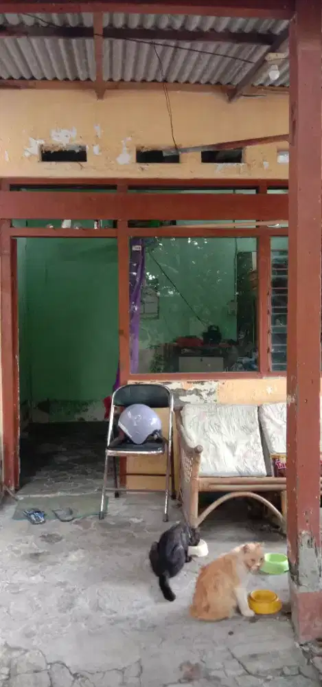 Jual bahan material bekas 1 rumah semi permanen di jual cepat
