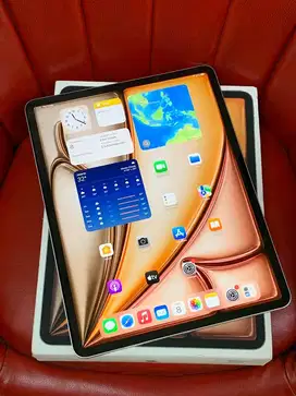 iPad Air 6 13 128gb M2 Wifi Garansi iBox PA/A Aktif Starlight Ori