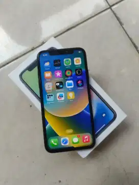 jual cepat iphone x 64gb inter all operator fullset Hb 100%