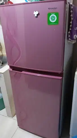 DIJUAL KULKAS MERK SHARP 2 PINTU