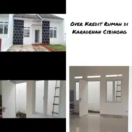 Over Rumah Angsuran Flet di Nanggewer Cibinong
