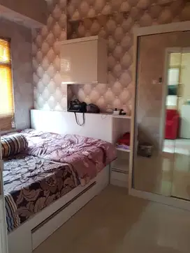 The green pramuka city 2 kamar furnish lengkap sewa harian
