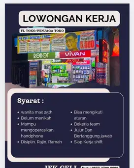 Lowongan konter