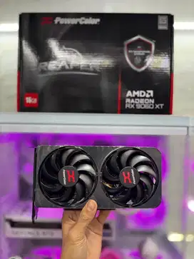 VGA PC POWERCOLOR RX 9060XT 16GB REAPER NEW BOX BISA TT DAN FREE KIRIM